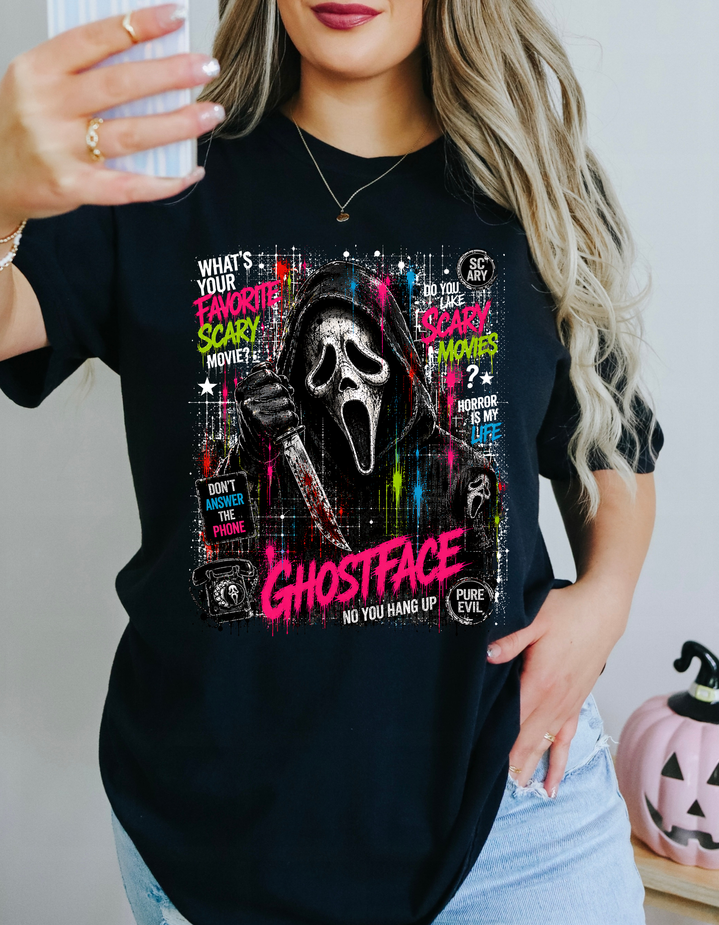 Halloween Slasher Character Shirt