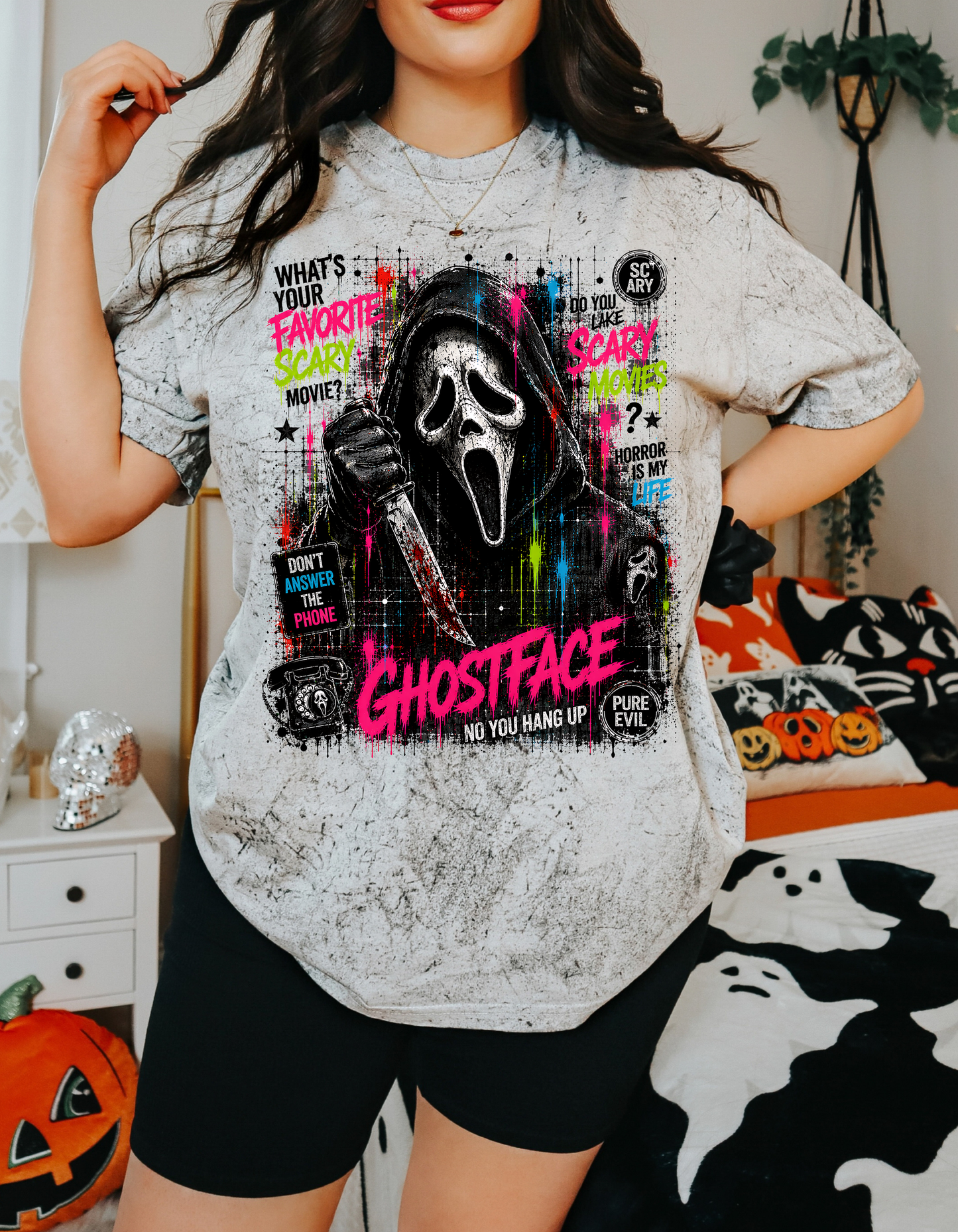 Halloween Slasher Character Shirt