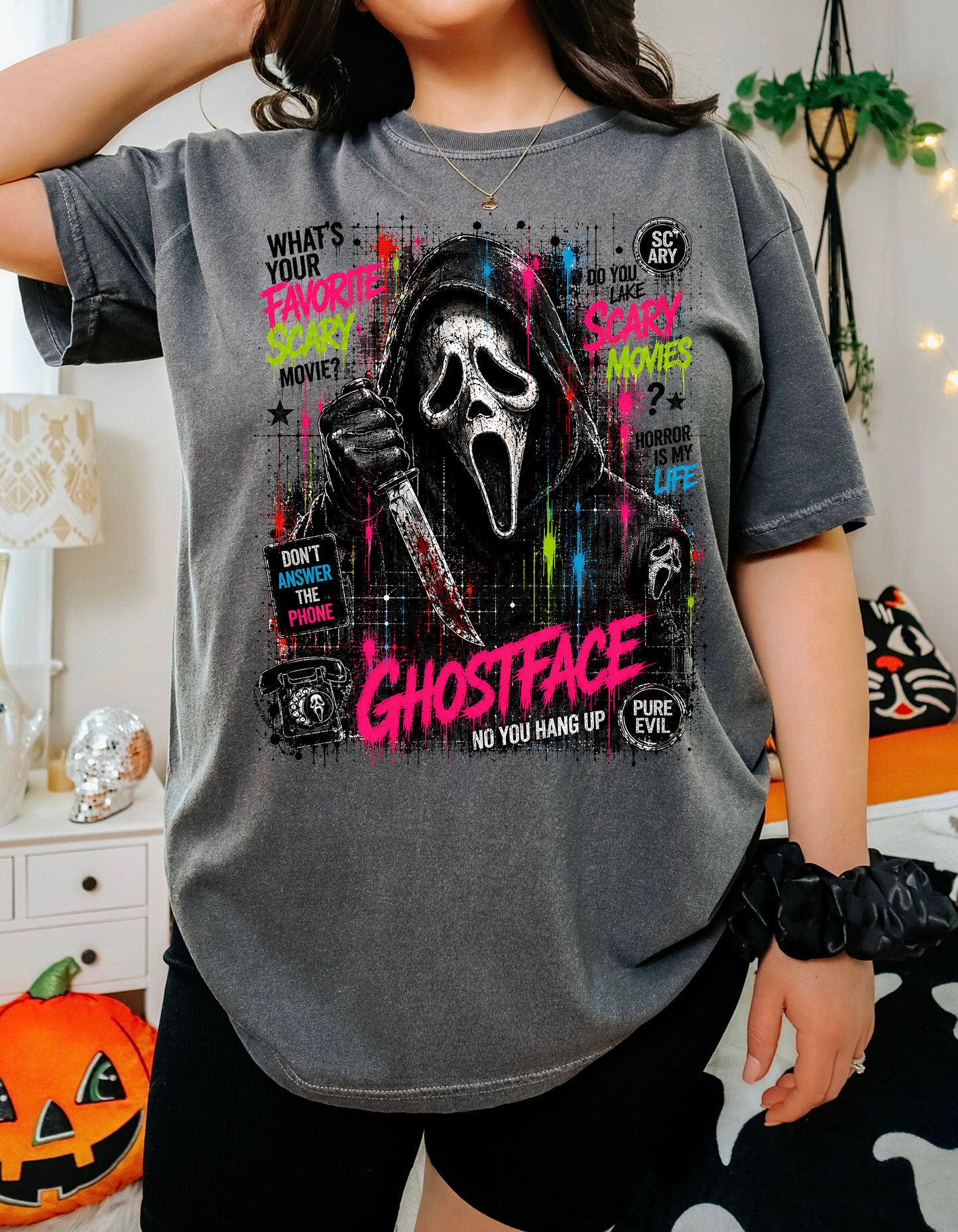 Halloween Slasher Character Shirt