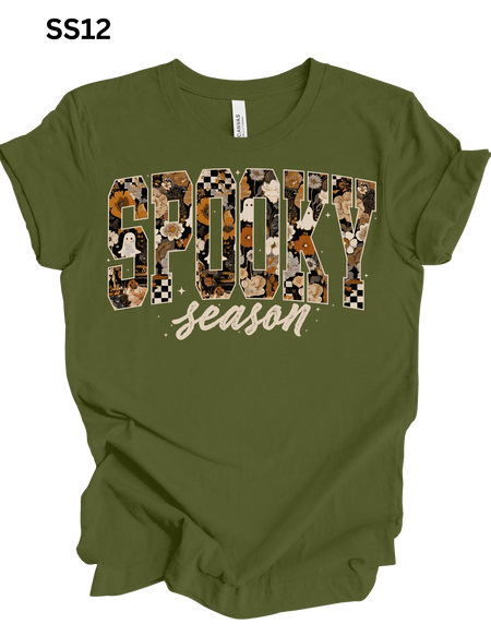 Spooky Season Assorted Graphic Shirts