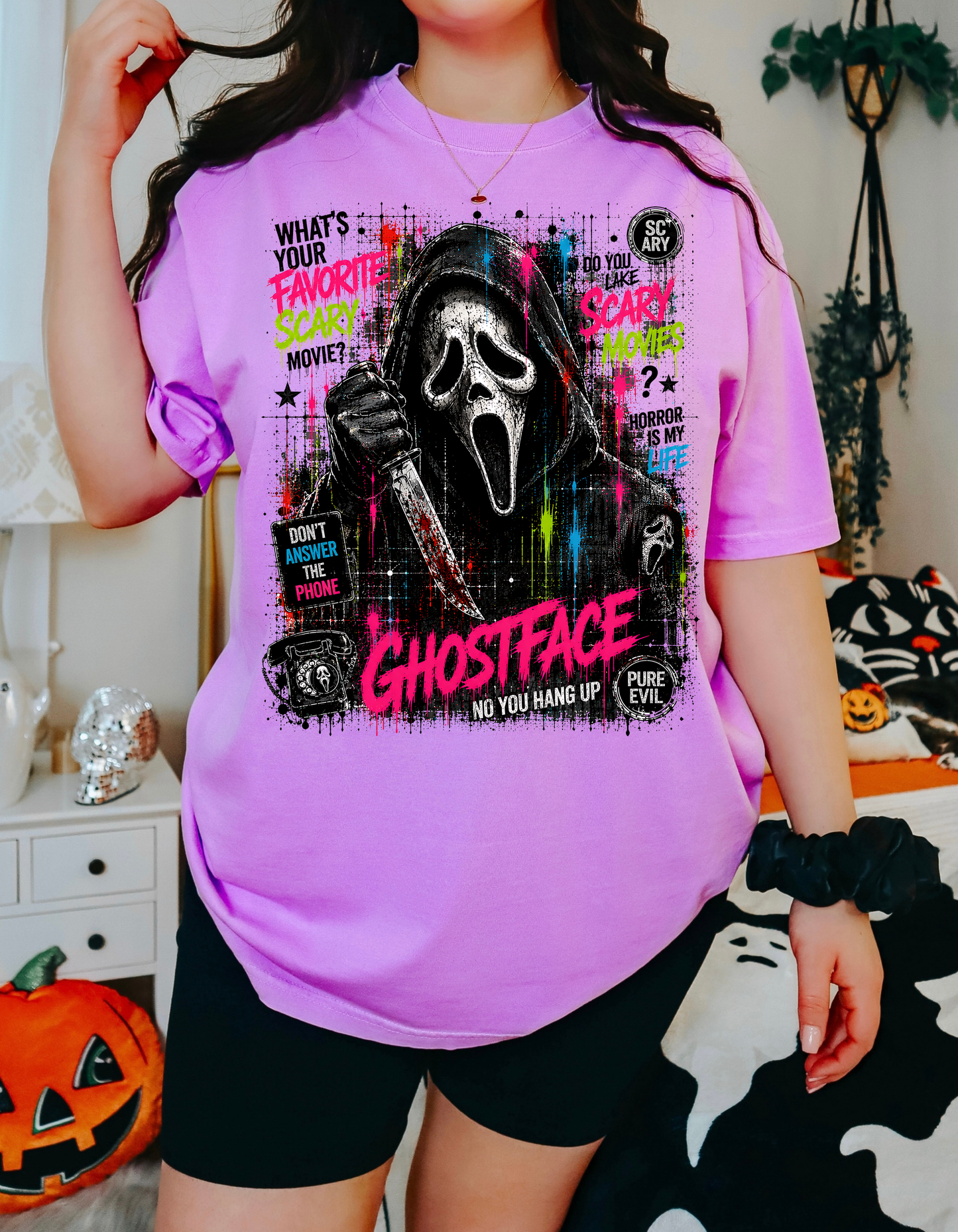 Halloween Slasher Character Shirt