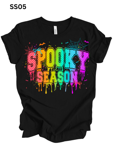 Spooky Season Assorted Graphic Shirts