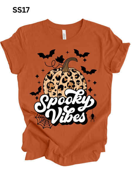 Spooky Season Assorted Graphic Shirts