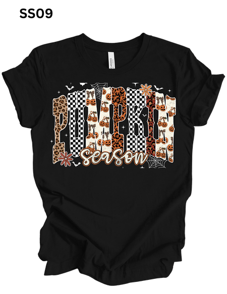 Spooky Season Assorted Graphic Shirts