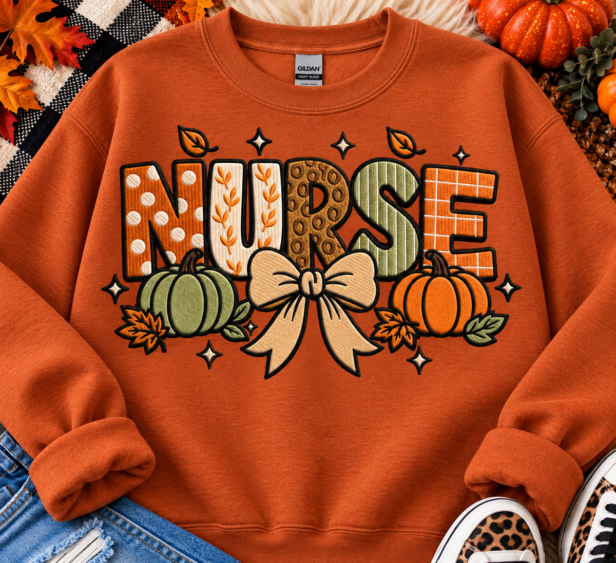 Fall Embroidery Designs