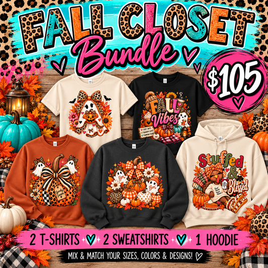 🍂 FALL SALE | Fall Closet Bundle