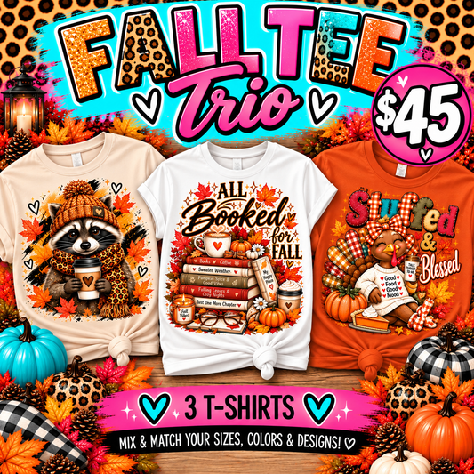 🍂 FALL SALE | Fall Tee Trio